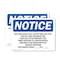 Signmission Red Dyed Diesel Fuel For Off Road Use Only OSHA Notice Sign, Vinyl Decal, 14in W x 10in L, 2PK OS-2PACK-NS-D-1014-L-18010 - alternate 1